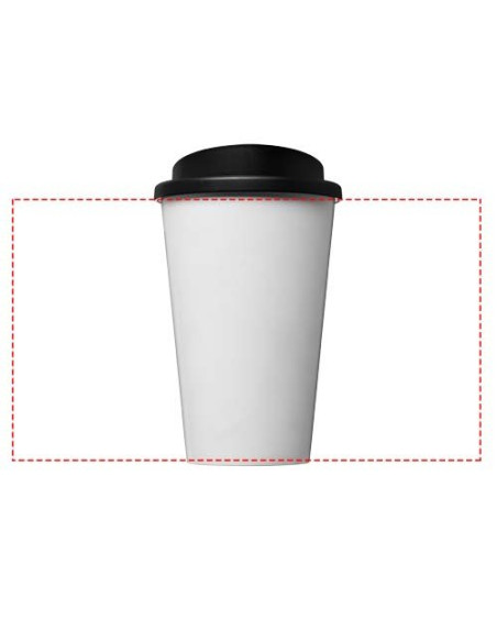 Bicchiere termico da 350 ml Brite-Americano® Recycled