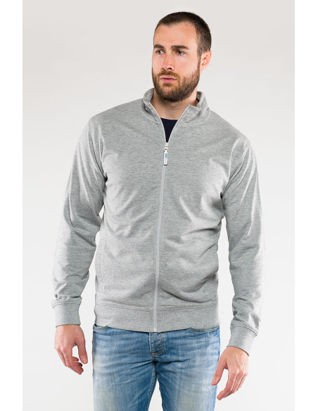Terry -Felpa full zip uomo