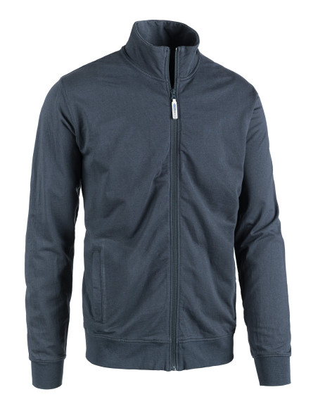 Terry -Felpa full zip uomo