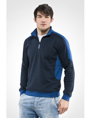 Patch -Felpa mezza zip