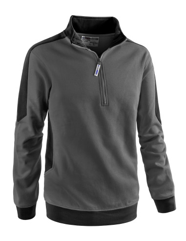 Patch -Felpa mezza zip