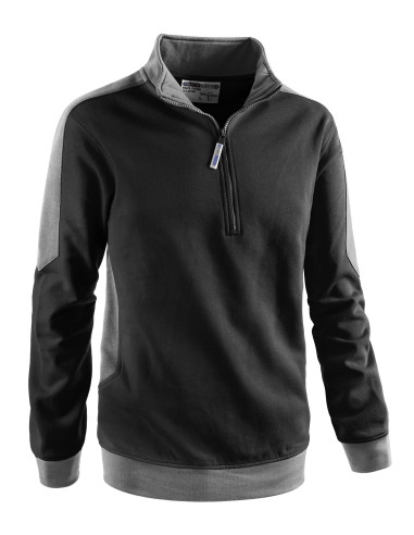 Patch -Felpa mezza zip