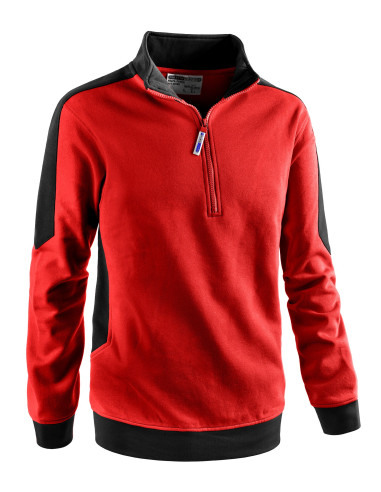 Patch -Felpa mezza zip