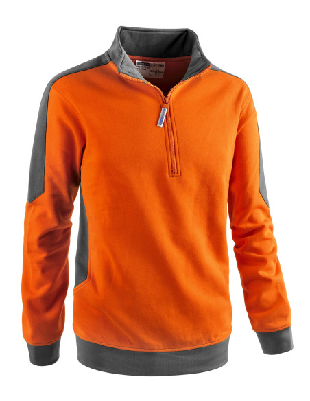 Patch -Felpa mezza zip