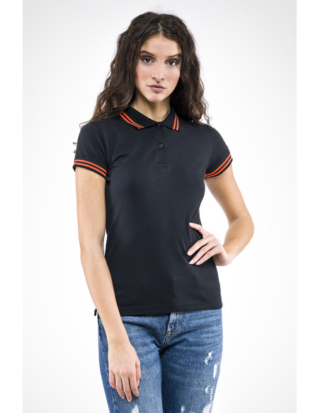 Sissi black line - Polo donna