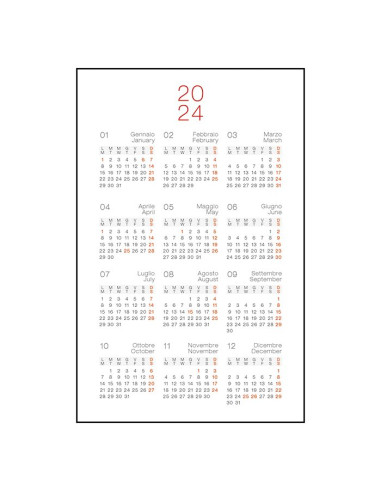 Agenda tascabile bi-giornaliera PB281