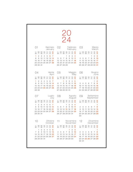 Agenda tascabile bi-giornaliera PB281