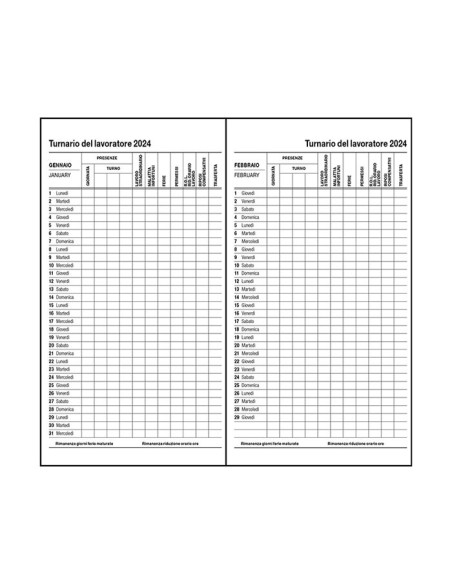 Agenda tascabile PB552