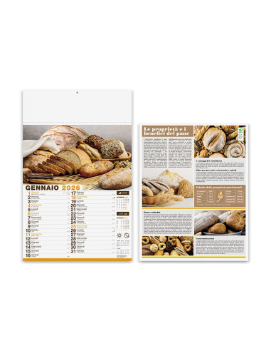 Calendario Illustrato Pane e Pasta PA138