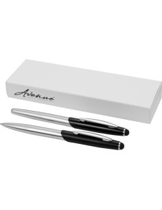 Geneva – Set penna a sfera e penna roller con stylus –... 2