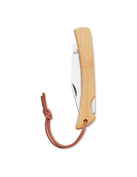 MANSAN - Coltello pieghevole in bamboo