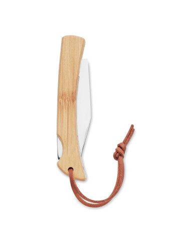 MANSAN - Coltello pieghevole in bamboo