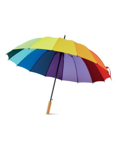 BOWBRELLA - Ombrello arcobaleno 27 pollici