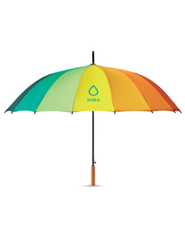 BOWBRELLA - Ombrello arcobaleno 27 pollici