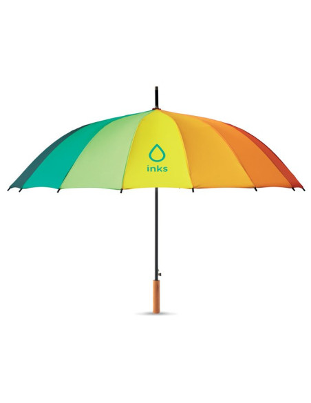 BOWBRELLA - Ombrello arcobaleno 27 pollici