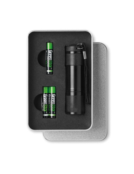 LED PLUS - Torcia LED confezione latta