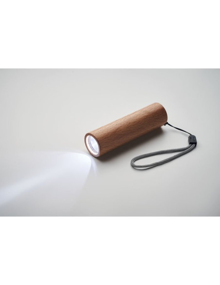 LITE - Torcia ricaricabile in legno