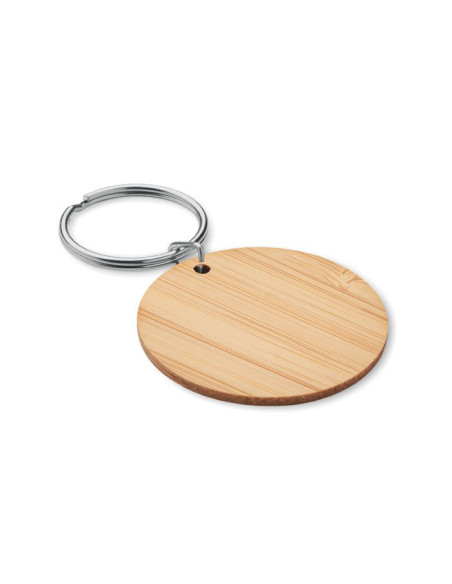 ROUNDBOO - Portachiavi rotondo in bamboo