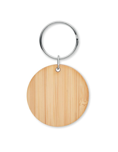 ROUNDBOO - Portachiavi rotondo in bamboo