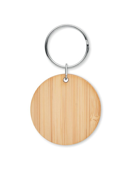 ROUNDBOO - Portachiavi rotondo in bamboo