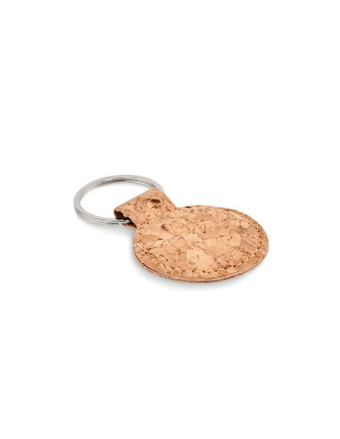 CINCIN - Portachiavi rotondo in sughero