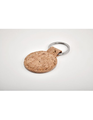 CINCIN - Portachiavi rotondo in sughero