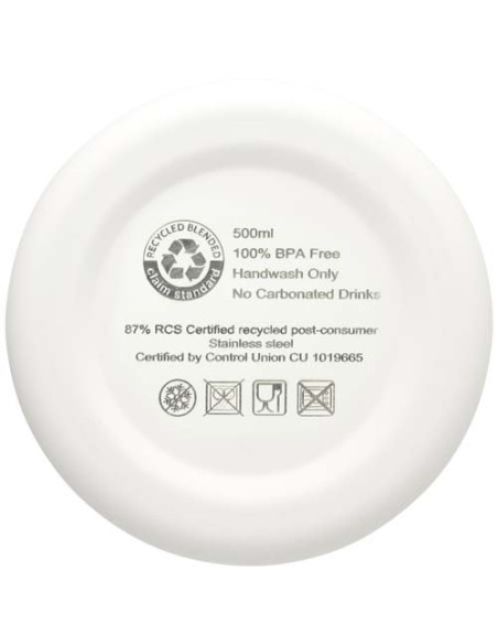 Borraccia con isolamento sottovuoto in rame certificata RCS da 500 ml Spring