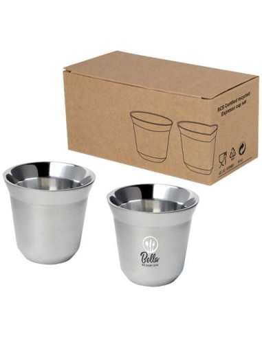 Set di tazze per caffè espresso in acciaio...