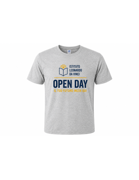 T-Shirt Open Day Personalizzata per Scuole e Istituti
