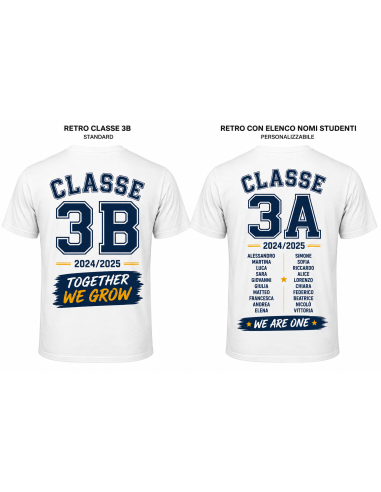 T-Shirt Classe Personalizzata