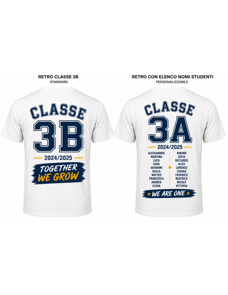 T-Shirt Classe Personalizzata