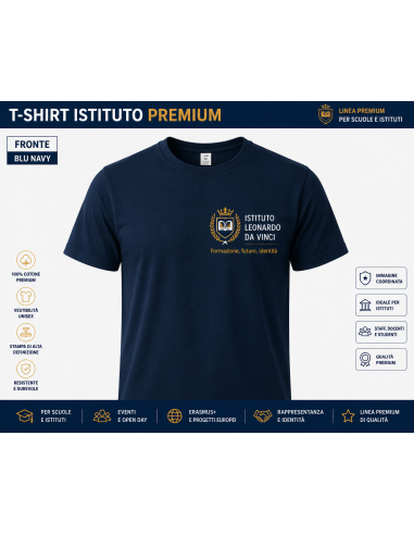 T-Shirt Istituto Premium Personalizzata