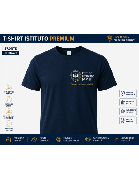 T-Shirt Istituto Premium Personalizzata