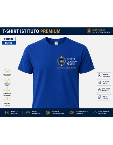 T-Shirt Istituto Premium Personalizzata