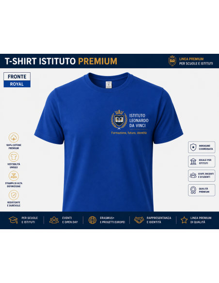 T-Shirt Istituto Premium Personalizzata