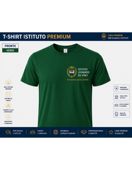 T-Shirt Istituto Premium Personalizzata