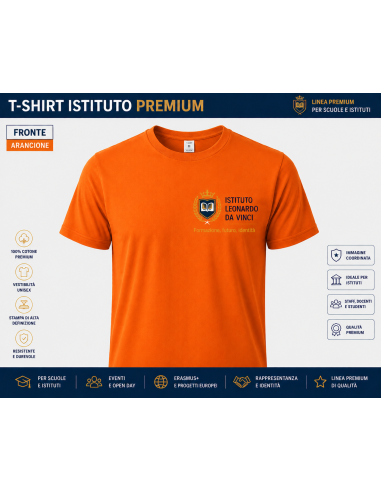 T-Shirt Istituto Premium Personalizzata
