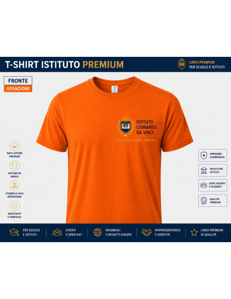 T-Shirt Istituto Premium Personalizzata