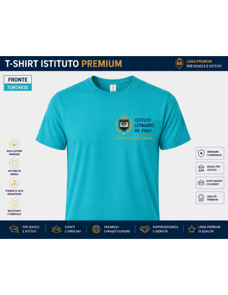 T-Shirt Istituto Premium Personalizzata