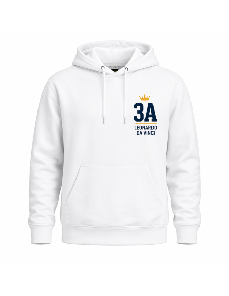 Felpa cappuccio classe personalizzata