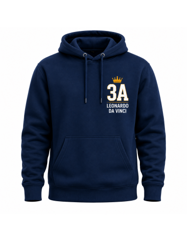 Felpa cappuccio classe personalizzata