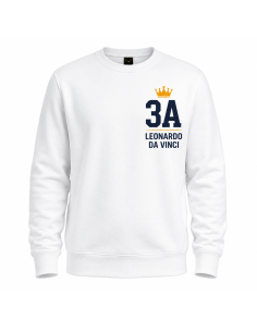 felpa girocollo classe personalizzata 2