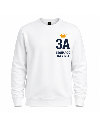 felpa girocollo classe personalizzata