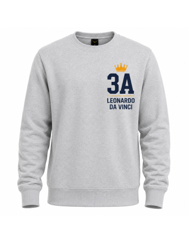 felpa girocollo classe personalizzata
