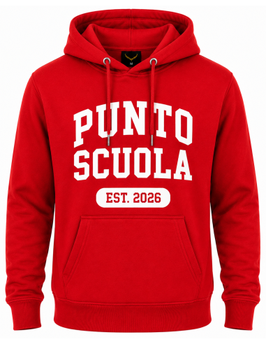 Felpa College Scuola Personalizzata