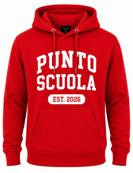 Felpa College Scuola Personalizzata