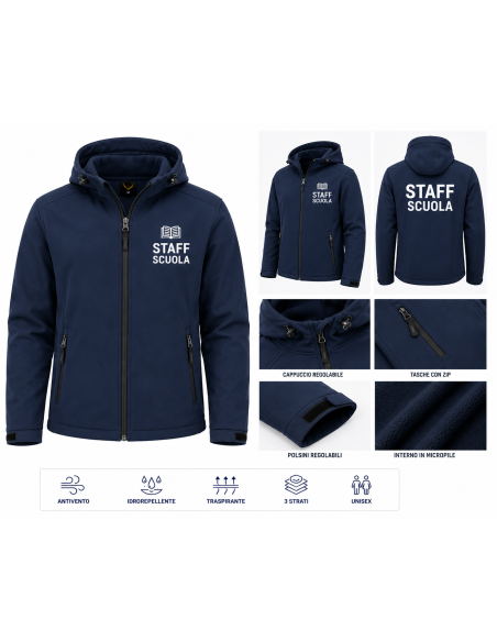 Softshell Scuola Personalizzato