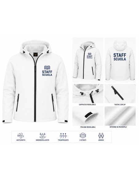 Softshell Scuola Personalizzato