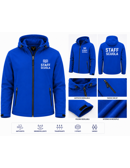 Softshell Scuola Personalizzato