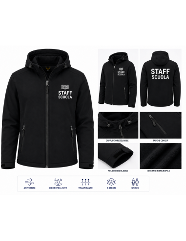 Softshell Scuola Personalizzato